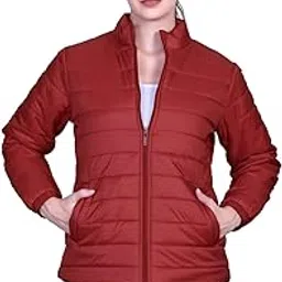 rare times Winter Jacket For Woman, Puffer Jacket, Quilted Jacket, Coat Winter Wear For Women,Air resistance Jacket, Zip Closure (Pack of 1)-picture-18