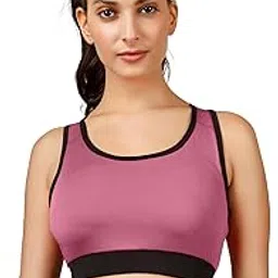 imperative High Elasticity Anti-Sweat Non-Wired Padded Full Coverage Sports Bra for Women | Womens -Medium Impact Gym/Workout Bra-picture-16