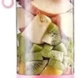 Portable Blender, USB Rechargeable, 420ml Personal Size Smoothie Maker, Pink-picture-14