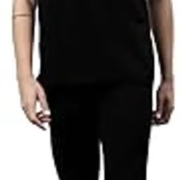 notwild Men’s Loose Fit Drop Shoulder Oversized T-Shirt & Lower Track Suit Co-ord Sets for Summer Season-picture-40
