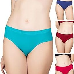 lux cozi Her Hipster Panty Set for Women - Cotton Panties for Women Combo, Comfortable Inner Elastic Underwear for Women Combo Pack of 4 | Color and Print May Vary-picture-10