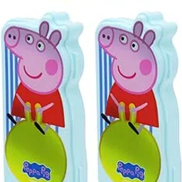 SKI Peppa Pig Pencil Box for Kids (Set of 2) (Blue)-picture-61