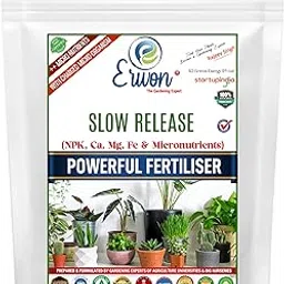 Erwon® slow Release organic Fertilizer for Long lasting fertilation of plants and maximising growth. (200 gm)-picture-48
