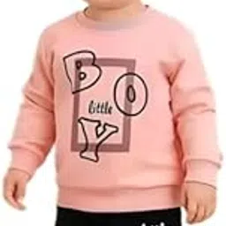 Kid Boys Little Boy Printed Cotton Blend Top & Bottom Clothing Set-picture-54