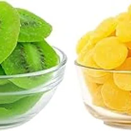 Kashmir Exotics Assorted Combo Pack of Dried Kiwi Fruit Slice & Dried Pineapple | Natural Snack Mix | Perfect for Everyday Use, Gifting & Snacking | Rich Taste & Flavorful Blend - 250g Each-picture-22