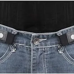 Buckle Free Elastic Belt Invisible No Buckle Stretch Waist Belt for Jean Pants,Dresses,No Bulge Women/Men (Black)-image-66