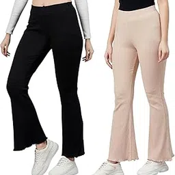 blinkin Women's Stretch Fit Mid Rise Trouser-picture-19