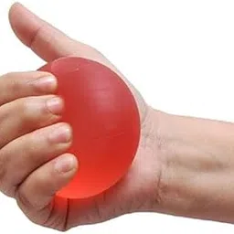 BOS Medicare Surgical® Gel Ball Hand Exerciser | for Stress Relief, Grip Strength & Finger Exercise | Soft Silicone Therapy for Physiotherapy, Autism, Anxiety | Large Sizes & Red Color (1 Pcs)-picture-32