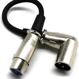 VELURA 2x1ft XLR Female to Right Male Microphone Audio Extension-picture-23