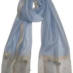 malina Soft Cotton Polyester Stole with Butterfly Design, Elegant Evening Scarf for Women,Stole For girls,Fashion Scarf,dupatta-picture-15