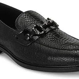 egoss Genuine Leather Loafer Formal Shoes for Men -23730-picture-44