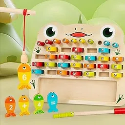 Fashion My Day Fishing Game Play Set Fishing Game for Children Ages 3 4 5 6 7 8 and up Kids Number-picture-25