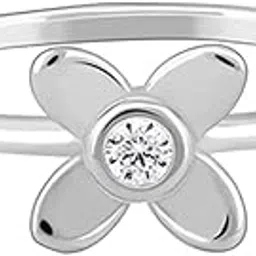 giva 925 Silver Beautiful Orchid Ring,Fixed Size,Indian - 12| Gifts for Women and Girls | With Certificate of Authenticity and 925 Stamp | 6 Months Warranty-picture-13