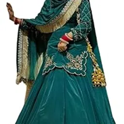 dhrishafashion Women's Georgette Fully Stitched Plazzo Suit With Dupatta And Plazzo kurti with dupatta with Plazzo Pant With Dupatta Pink55 Colour SF251-ver28-picture-25