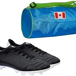 charged Sports Bag Vancouver Large Sky with Gowin Football Shoe Ace Black White Size-7-picture-29