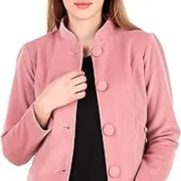 leather retail Coat Velvet Jacket For Women-picture-5