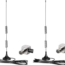 NBR 7dBi External Magnetic Double Coil Antenna with TS9 Male Right Angle Connectors Antenna for Modem Dongle M5 / MR5100 M1 / MR1100, Verizon Jetpack 8800L MiFi Hotspots- 2 pc.-picture-31