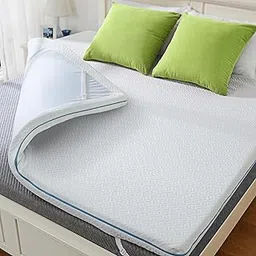 Dreamsmith Queen Size Mattress Topper - 4 Inch Cooling Gel Memory Foam Mattress Pad for Back Pain, Bed Topper with Removable Washable Soft Cover Non-Slip, CertiPUR-US & Oeko-Tex Certified-picture-27