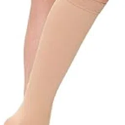Samson Medical Compression Stockings (Class II) (Pair) - For Varicose Veins, Blood Pools, Congestion, Spider Veins, DVT, Lymphedema, (For RUNNING, SPORTS, FITNESS) (For Women & Men) [(Style : Knee High) (Size : Small)]-picture-18