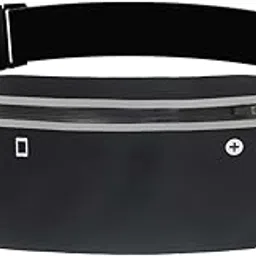YITORMAN Slim Running Belt,Running waist packs,Running band for iphone,waist bag for Workout Jogging,Walking，Travel Money Belt Running Gift Gear Accessories(Black), Black, One Size, Sport-image-7