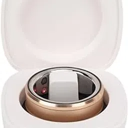 PenRux Fitness Tracker Smart Ring, Aluminum Alloy and Stainless Steel Wearable Smart Ring Step Counting for Women for Outdoor Sports (11#)-picture-27