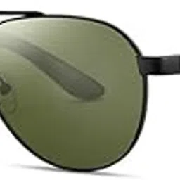 the men thing S15103 ZENITH HEX HD Polarized Sunglasses for Men - UV400 Protection, Stainless Steel Frame-picture-32