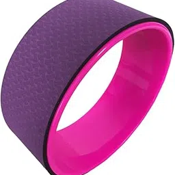 Yoga Wheel Dharma Yoga Pose Wheel 12.5x5In Yoga Circle Ring Strong Roller Yoga Back Stretcher Balance Accessory-picture-12