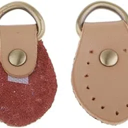 Enakshi 2pcs PU Leather Handle Snap Buckles for Handbag Making Accessories Beige-picture-23