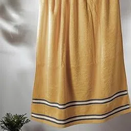 NAUTICA Super Soft Zero Twist 100% Cotton Towel -1pc Bath Towel (Vintage Crew Stripe) solid-beige-500 GSM-picture-22