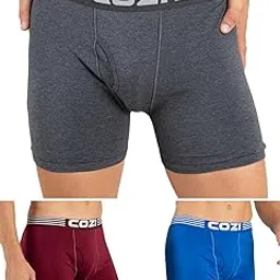lux cozi Men's Crafted from Combed Cotton Long Trunk |Feather Touch-Ultra Soft Waistband |Style 1123 | Color May Vary-picture-37