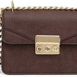 kleio Vegan Leather Cross Body Mini Sling Bag for Women & Girls-picture-32