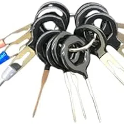 e-INFINITY e-Infinity Automotive Plug Terminal Remove Tool Set Key Pin Car Electrical Wire Crimp Connector Extractor Kit Accessories (Multicolour) (11) (Pack of 11)-picture-43
