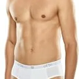 otto essentials Men's White Stylo Cotton Briefs-picture-49