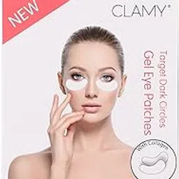 CLAMY Gel Collagen Eye Masks Sheet Patch To Reduce Dark Circles (Pack Of 6 Pairs)-picture-42