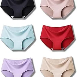 under era Women's Seamless Hipster Ice Silk Panty, Multi Colored-picture-48