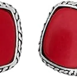 voylla Cufflink for Men (Silver) (8907617783994)-picture-25