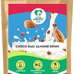 Little Moppet Foods Choco Ragi Almond Drink Mix - 200g-image-30