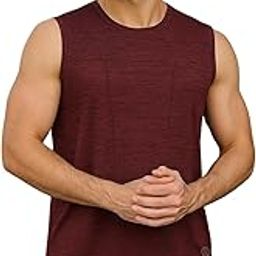 chkokko Tank tops Sleeveless T-shirt for Men Dry Fit Vest Gym Wear Textured Pattern Stylish Round Neck Running Sando for Sports Workout Fitness & Casual or Beach Wear-picture-40