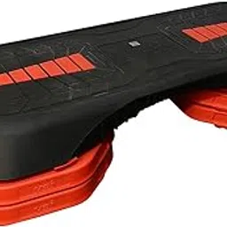USI UNIVERSAL Aerobic Step Platform with Non-Slip Textured Surface with 4 Riser SWR Adjustable Stepper for Exercise, Compact, Lightweight, Home Gym Exercise Fitness Stepper for Aerobics-image-40