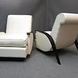 Set of 2 Velvet Dining Chairs, Cushion Seat Chair for Living Room Bedroom Restaurant, Modern Contemporary Upholstered with Polished Golden Solid Wooden Legs R30-image-46