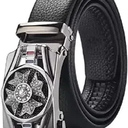 B_B ENTERPRISE MEN'S BELT FOR REGULAR USE DP-PULLEY01 BELT BLACK 30-picture-53