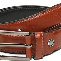 tybelt Genuine Leather Belt for Men | Adjustable Waistband up to 42 Inches | Belt for Jeans & Dress Pants | Brown Color (Pack of 1)_100-picture-22