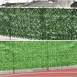 ATORSE Artificial Faux Leaf Privacy Fence Screen Hedge Garden Decor 3Meter A-image-27