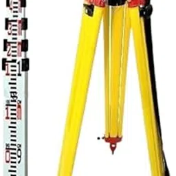 UK Survey INST Heavy-Duty Tripod Stand | Compatible with Total Station, Auto Level & Theodolite | Single Lock Mechanism with (Free 6-Meter Aluminum Levelling Staff)-image-25