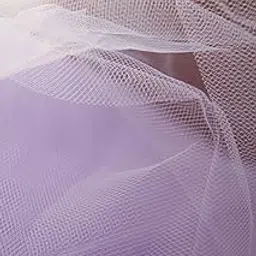 BK Mart Women's Net Fabric Cloth Net for Decoration and Craft (33-Lavendar_10 MTR)-picture-44
