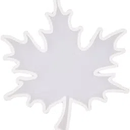 BanteyBanatey ® Resin Art Silicone Casting Mould Epoxy Mold Silicon Jewellery Moulds DIY Coaster Molds Maple Leaf Agate Shape(Pack of 1) image 1