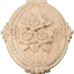 2xWood Carved Applique Frame Corner Onlay Furniture Decor #5 21x15cm|Home & Garden | Home Improvement | Building & Hardware | Lumber & Composites-picture-38