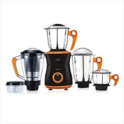 V-Guard Mixer Grinder, 750W, 4 Jars (Yellow)-picture-42