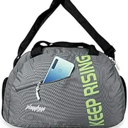 playy bags (Expandable) Polyester Gym/Travel Duffle Bag - Grey-picture-18