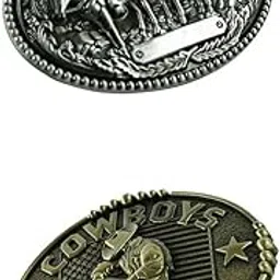 trendynest 2X Cowboys Of Faith Western Hip Hop Belt Buckle For Men'S Accessories Gifts | Mens Accessories | Belt Buckles-picture-40